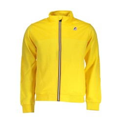 K-WAY FELPA CON ZIP UOMO GIALLO