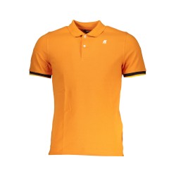 K-WAY POLO MANICHE CORTE UOMO ARANCIO