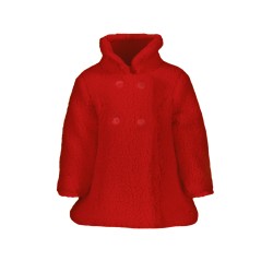 GUESS JEANS CAPPOTTO BAMBINA ROSSO