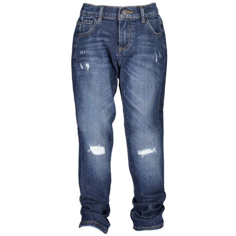 GUESS JEANS JEANS DENIM BAMBINO BLU