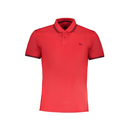 HARMONT & BLAINE POLO MANICHE CORTE UOMO ROSSO