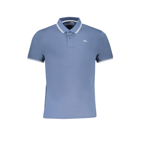 HARMONT & BLAINE POLO MANICHE CORTE UOMO BLU