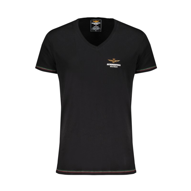 AERONAUTICA MILITARE T-SHIRT ESTERNABILE UOMO NERO