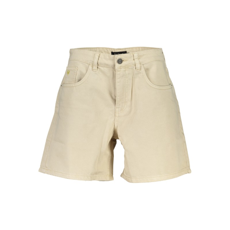 DESIGUAL JEANS SHORT DONNA BEIGE