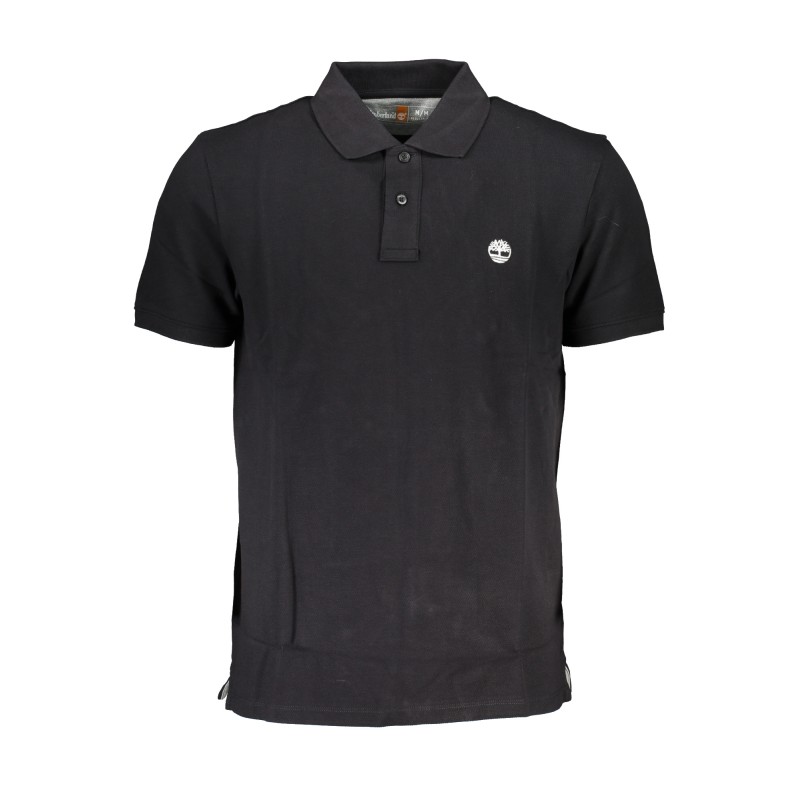 TIMBERLAND POLO MANICHE CORTE UOMO NERO