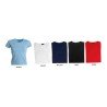 T-Shirt MODA donna maniche corte a girocollo in 100% cotone