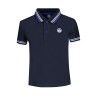 NORTH SAILS POLO MANICHE CORTE BAMBINO BLU