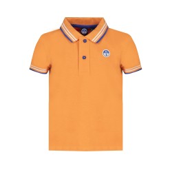 NORTH SAILS POLO MANICHE CORTE BAMBINO ARANCIO