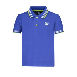 NORTH SAILS POLO MANICHE CORTE BAMBINO BLU