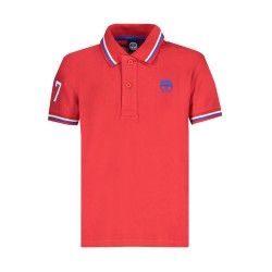 NORTH SAILS POLO MANICHE CORTE BAMBINO ROSSO