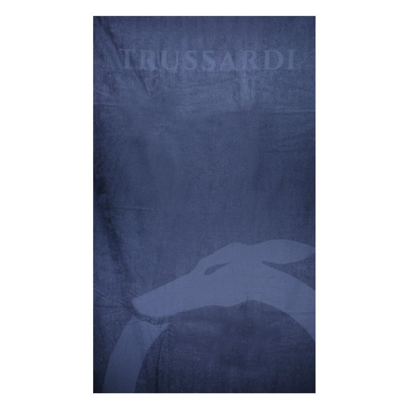 TRUSSARDI JEANS TELO MARE UOMO BLU