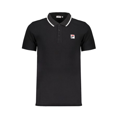 FILA POLO MANICHE CORTE UOMO NERO