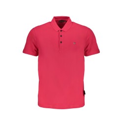 NAPAPIJRI POLO MANICHE CORTE UOMO ROSA