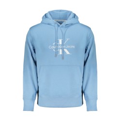 CALVIN KLEIN FELPA SENZA ZIP UOMO AZZURRO