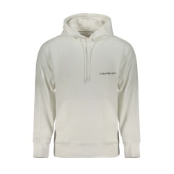 CALVIN KLEIN FELPA SENZA ZIP UOMO BIANCO