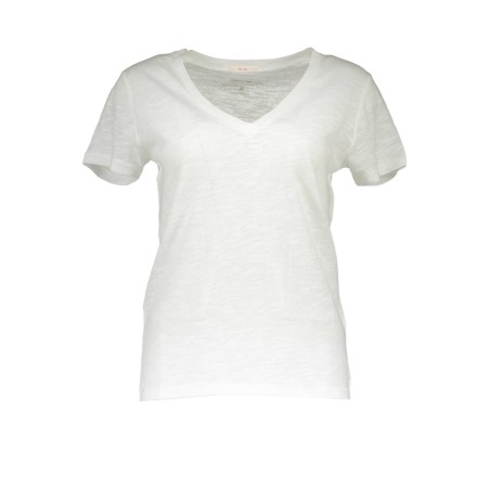 GANT T-SHIRT MANICHE CORTE DONNA BIANCO