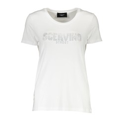 SCERVINO STREET T-SHIRT MANICHE CORTE DONNA BIANCO