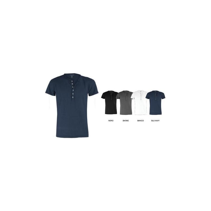 T-Shirt UNLIMITED 100% cotone pettinato Slubby jersey effetto fiammato