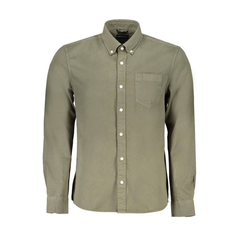 NORTH SAILS CAMICIA MANICHE LUNGHE UOMO VERDE