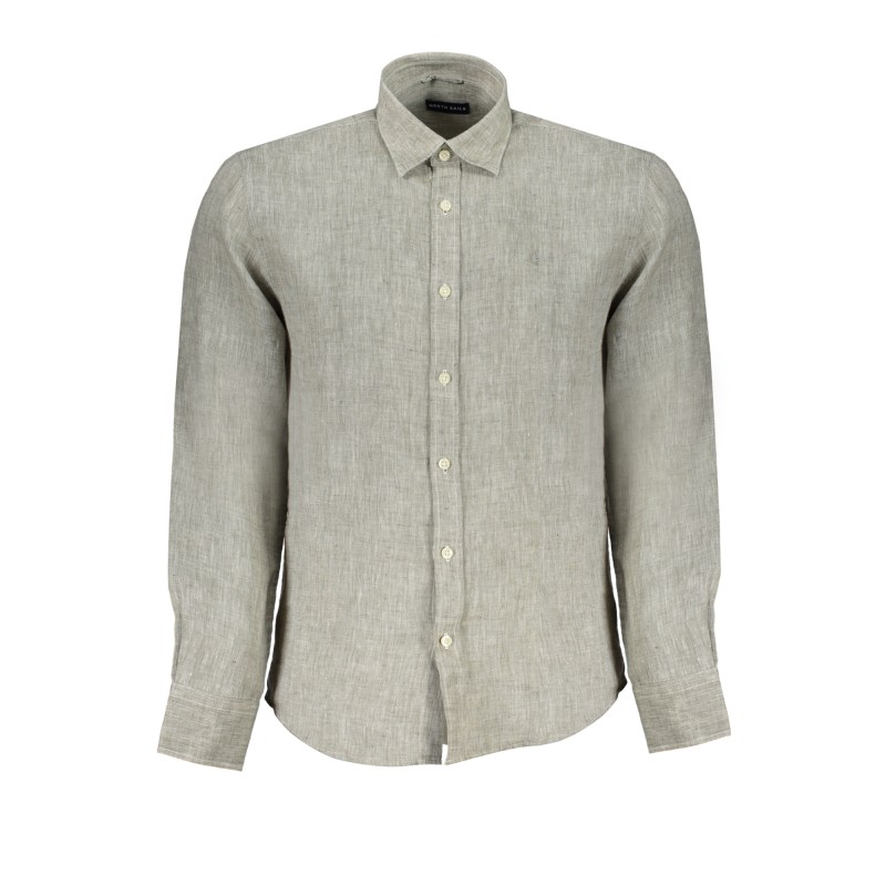 NORTH SAILS CAMICIA MANICHE LUNGHE UOMO GRIGIO