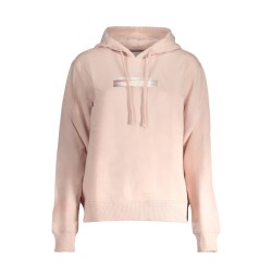 CALVIN KLEIN FELPA SENZA ZIP DONNA ROSA