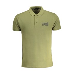 CAVALLI CLASS POLO MANICHE CORTE UOMO VERDE