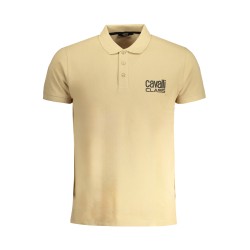 CAVALLI CLASS POLO MANICHE CORTE UOMO BEIGE