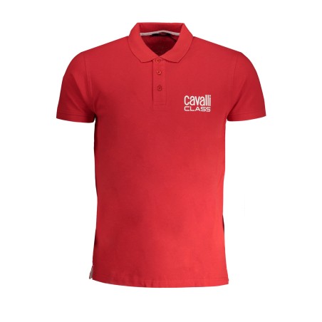 CAVALLI CLASS POLO MANICHE CORTE UOMO ROSSO