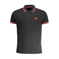 CAVALLI CLASS POLO MANICHE CORTE UOMO NERO