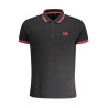 CAVALLI CLASS POLO MANICHE CORTE UOMO NERO