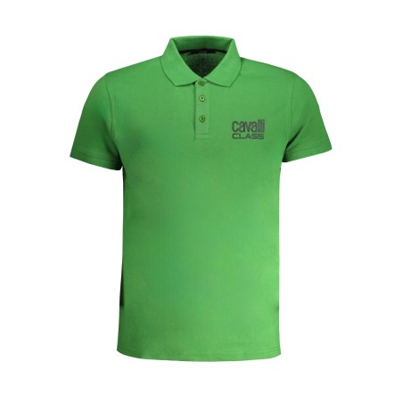 CAVALLI CLASS POLO MANICHE CORTE UOMO VERDE