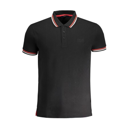 CAVALLI CLASS POLO MANICHE CORTE UOMO NERO