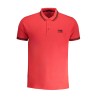 CAVALLI CLASS POLO MANICHE CORTE UOMO ROSSO