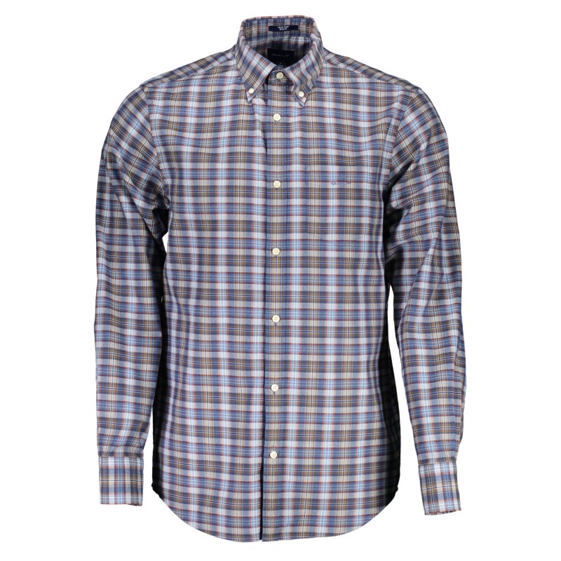 GANT CAMICIA MANICHE LUNGHE UOMO BLU