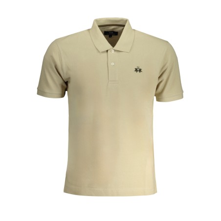 LA MARTINA POLO MANICHE CORTE UOMO BEIGE