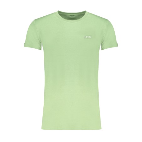 GAUDÌ T-SHIRT MANICHE CORTE UOMO VERDE