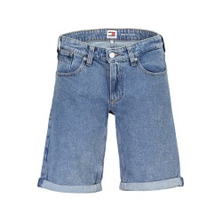 TOMMY HILFIGER JEANS SHORT UOMO BLU