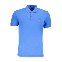 NAPAPIJRI POLO MANICHE CORTE UOMO BLU