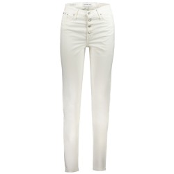 CALVIN KLEIN JEANS DENIM DONNA BIANCO