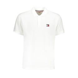 TOMMY HILFIGER POLO MANICHE CORTE UOMO BIANCO