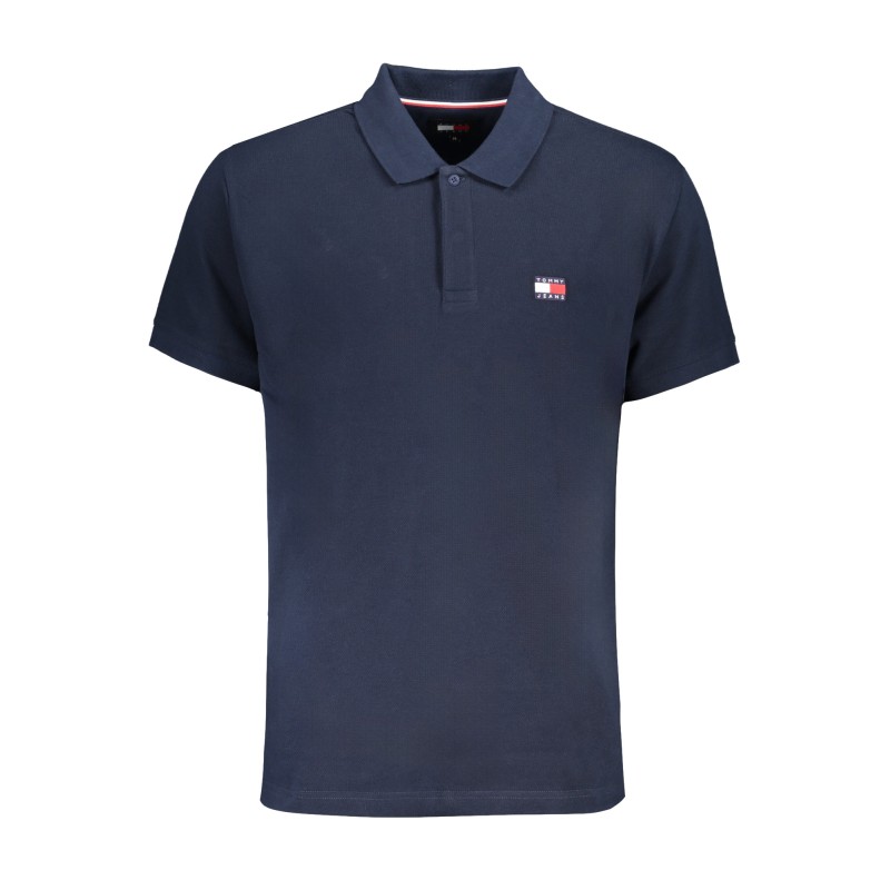 TOMMY HILFIGER POLO MANICHE CORTE UOMO BLU