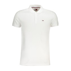 TOMMY HILFIGER POLO MANICHE CORTE UOMO BIANCO