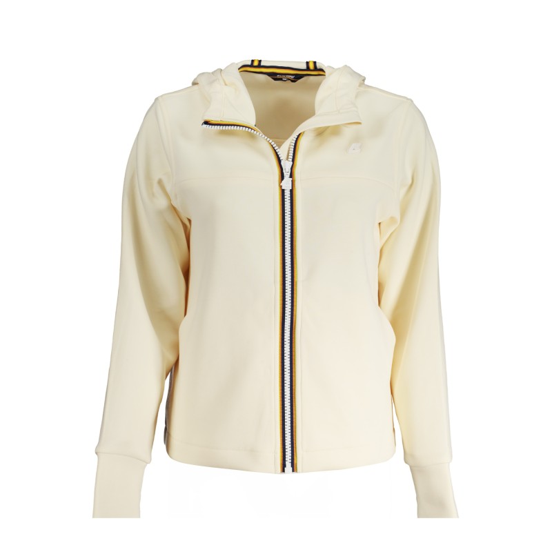 K-WAY FELPA CON ZIP DONNA BEIGE