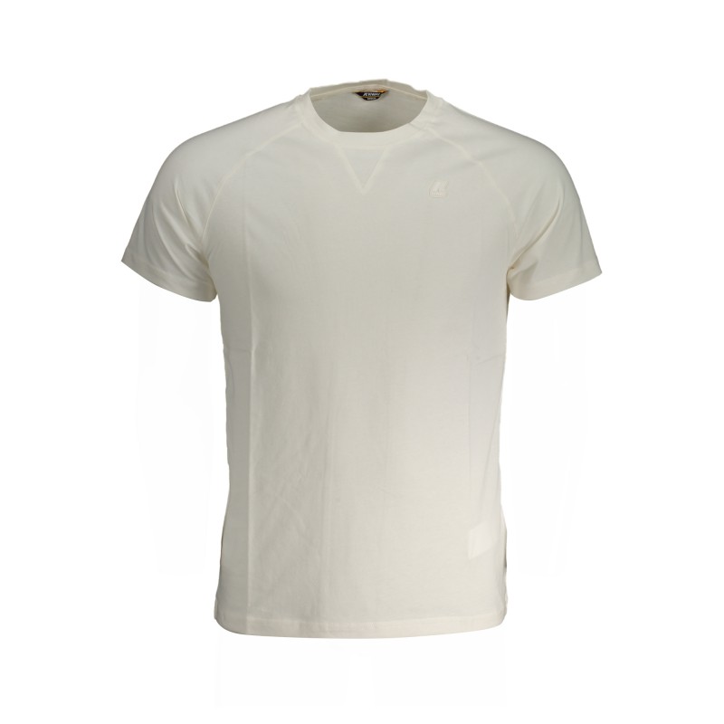 K-WAY T-SHIRT MANICHE CORTE UOMO BIANCO