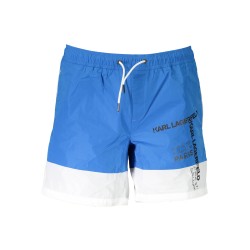 KARL LAGERFELD BEACHWEAR COSTUME PARTE SOTTO UOMO AZZURRO