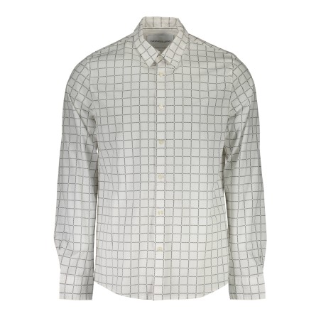 CALVIN KLEIN CAMICIA MANICHE LUNGHE UOMO BIANCO