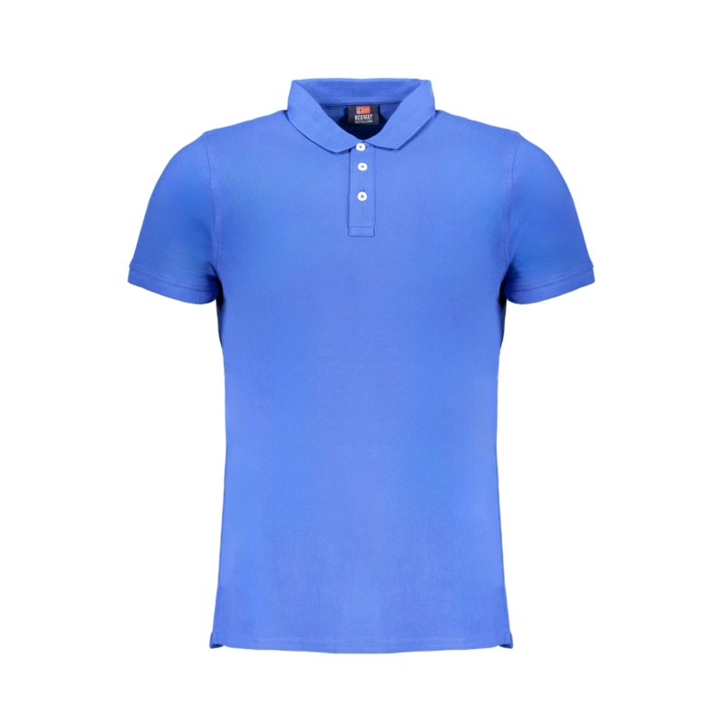 NORWAY 1963 POLO MANICHE CORTE UOMO BLU