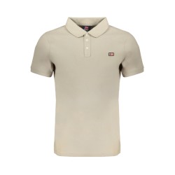 NORWAY 1963 POLO MANICHE CORTE UOMO BEIGE