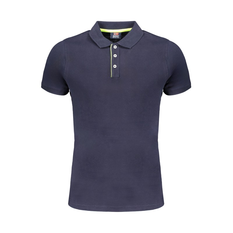 NORWAY 1963 POLO MANICHE CORTE UOMO BLU