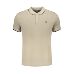 NORWAY 1963 POLO MANICHE CORTE UOMO BEIGE